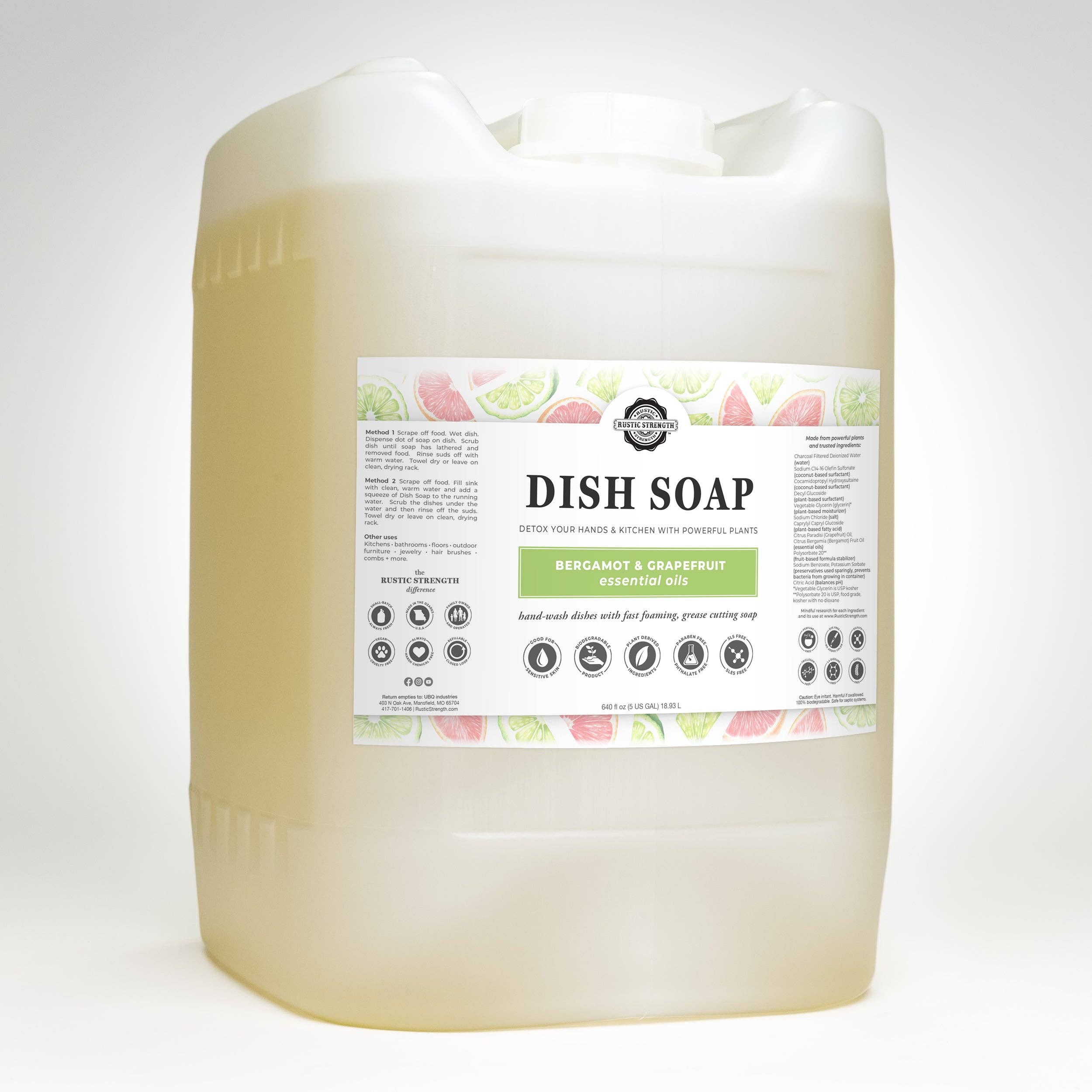 Rustic Strength - Wholesale Dish Soap - Dish Soap - Our Popular Scents9