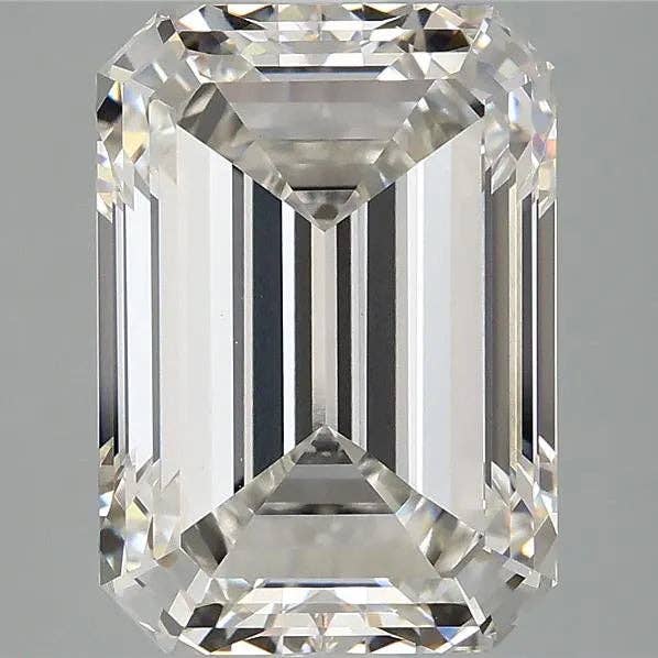7,11 ct smaragd laboratoriedyrket diamant (farve G, klarhed VVS2, IGI-certificeret) for engroshandel hos LooseDiamondNet