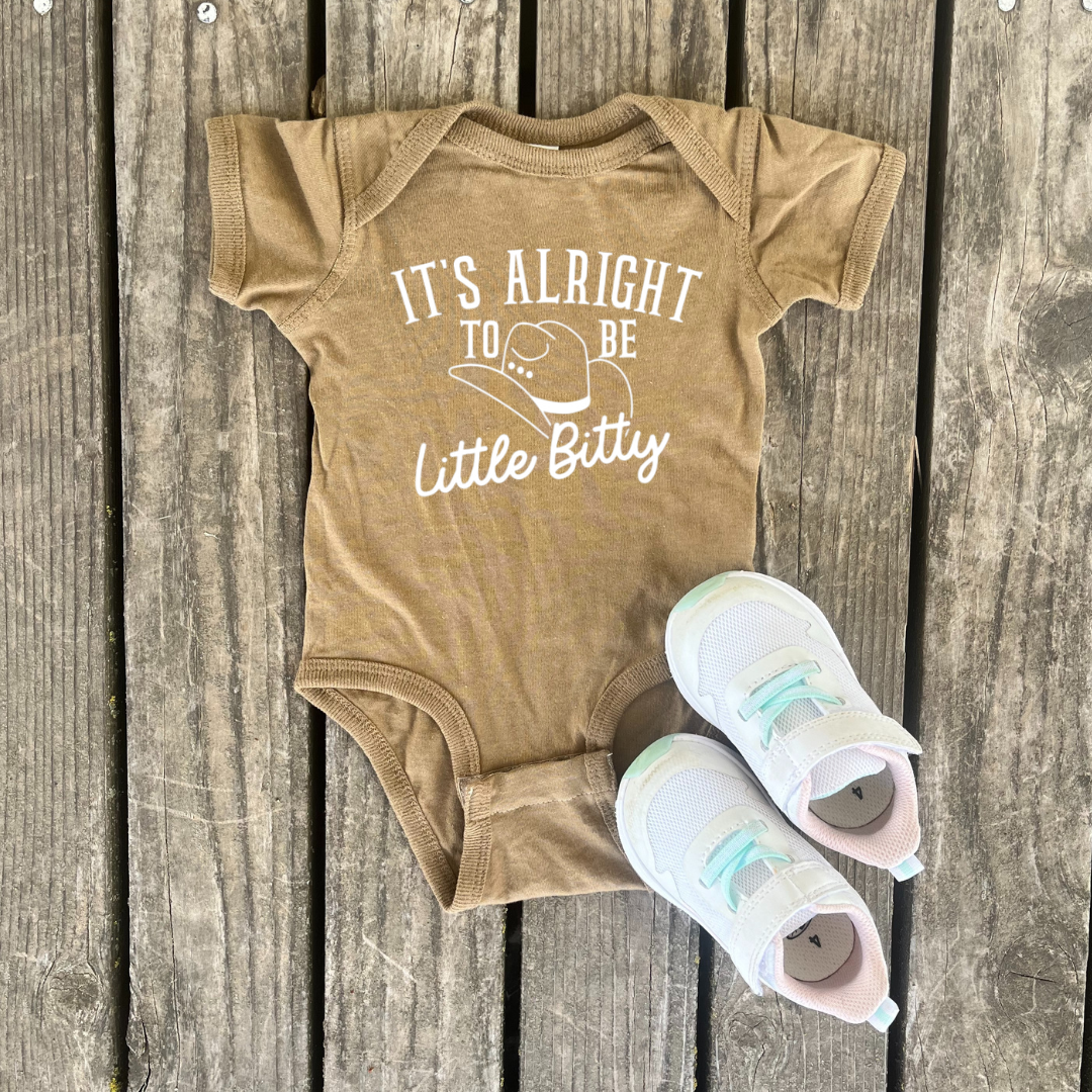 Sage & Soil - Wholesale Bodysuit (Non-Footed) - Baby - It's Alright To Be Little Bitty Infant Bodysuit2