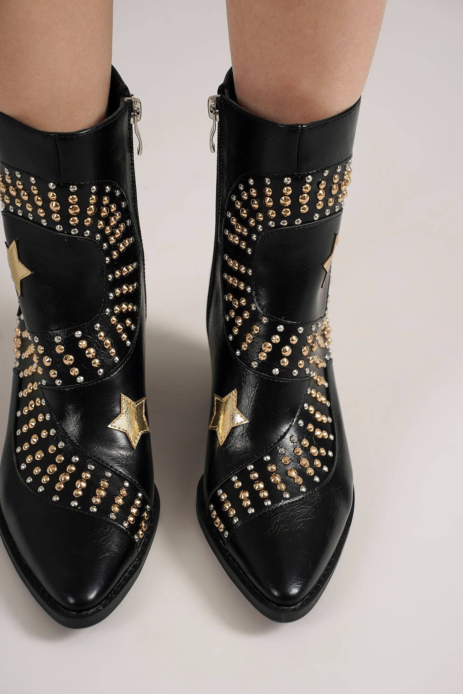 BEAST FASHION – wholesale Cowboystövlar - Dam – ARISA-80 Stjärnspäckade västerländska cowboystövlar14