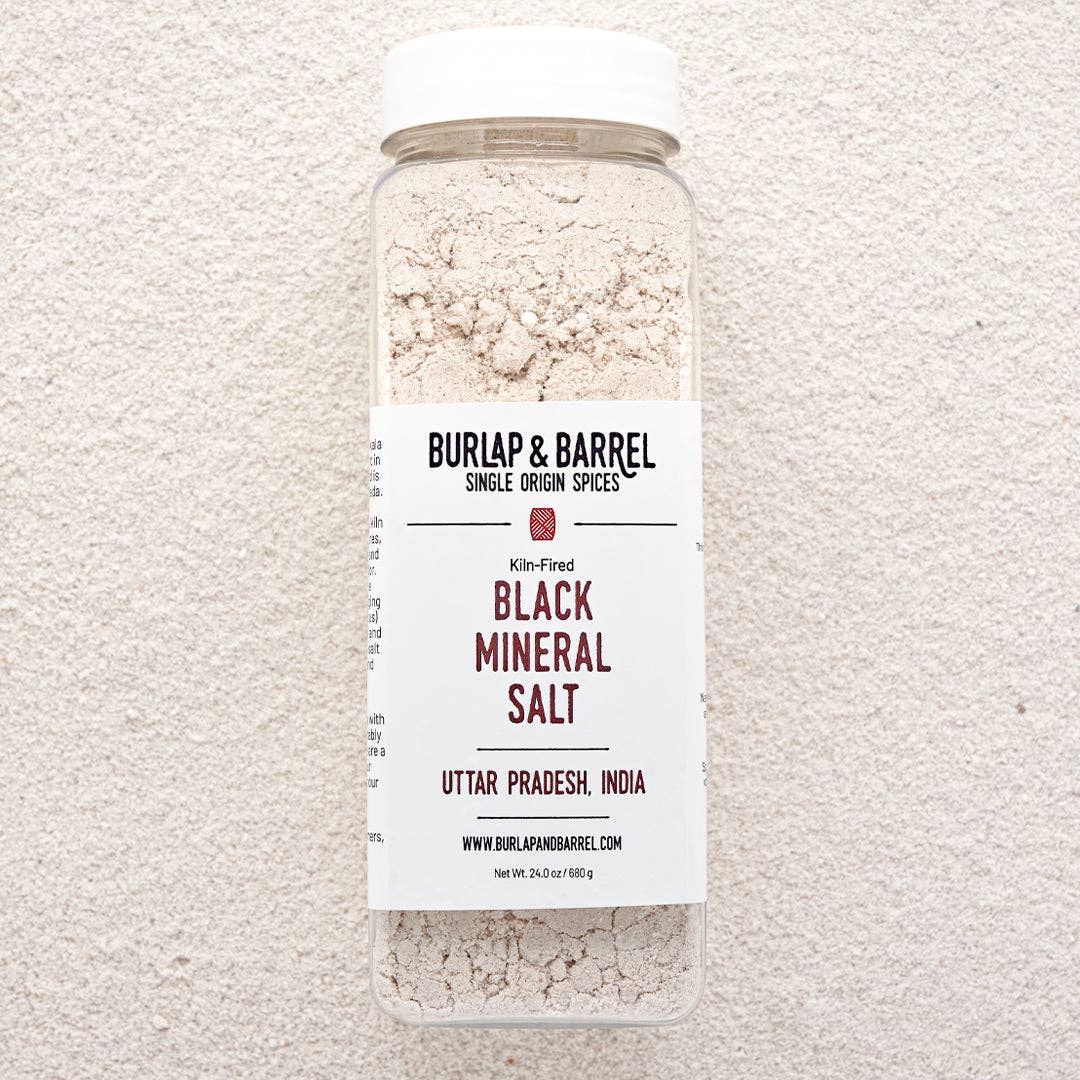 Burlap & Barrel - Wholesale Salt - Black Mineral Salt (Kala namak) - Single Origin Spice1