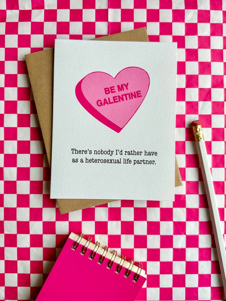 Be My Galentine for wholesale by Wild Card Creations