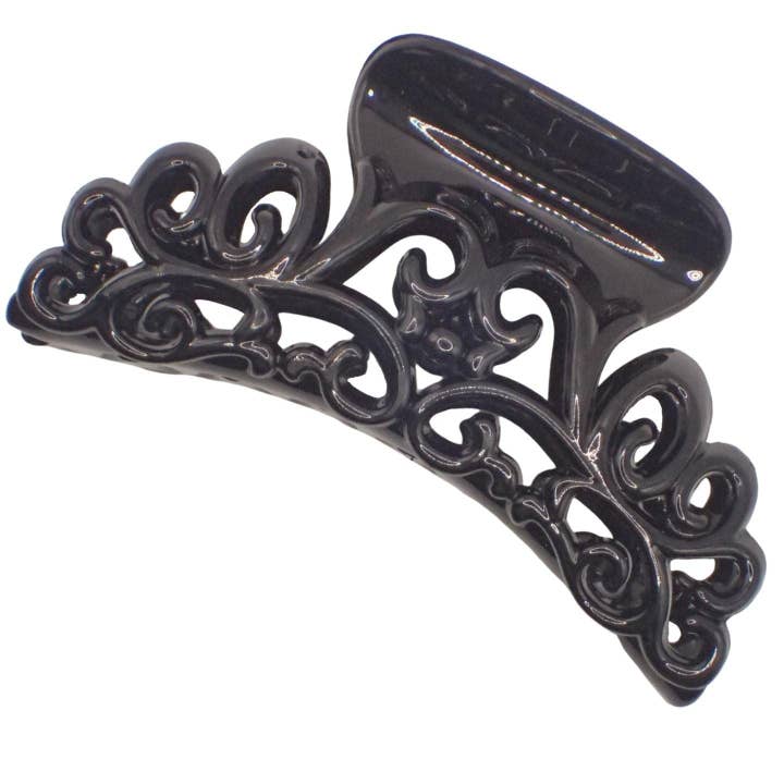 Topkids Accessories – wholesale Hair clip – Women’s – 9cm Black or Brown Tort Hair Claw Clip, Detailed Hair Claw for Women & Girls, Thick Hair Claw, Hair Clips Women Claw Clips, Medium Clamps & Claws for Thick Hair7