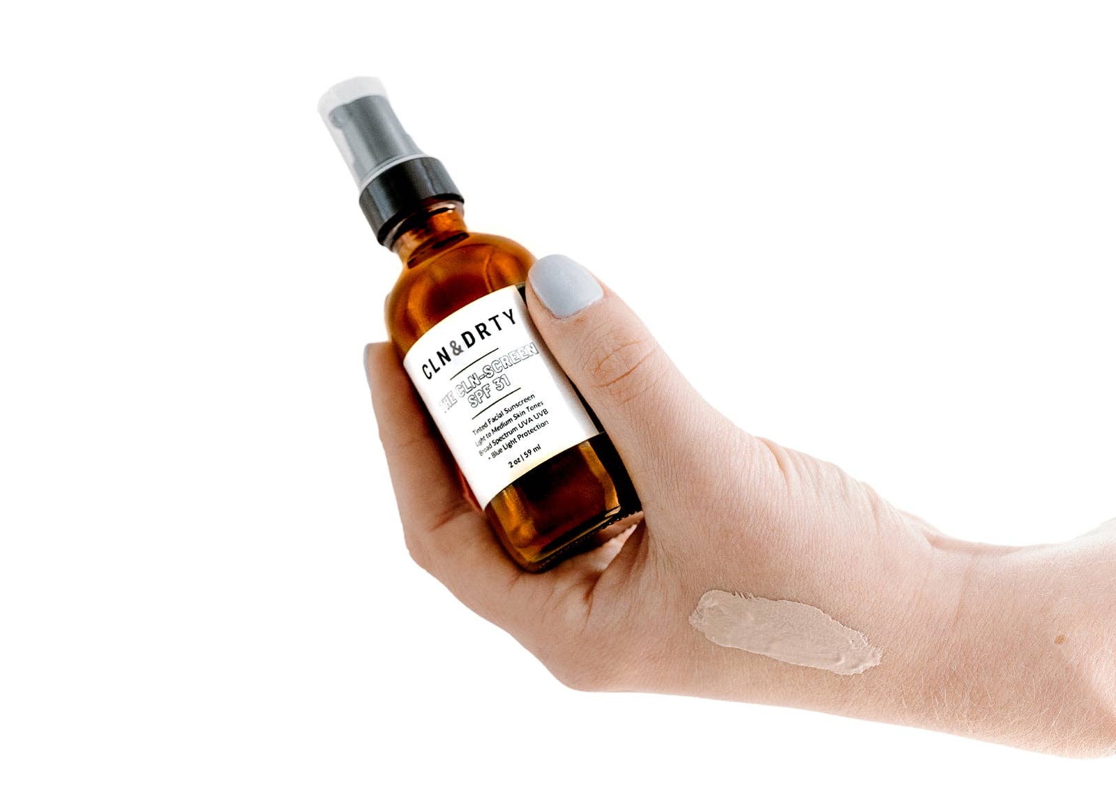 CLN&DRTY Natural Skincare - Wholesale Sunscreen - The CLN-Screen - Mineral Tinted Sunscreen - SPF 312