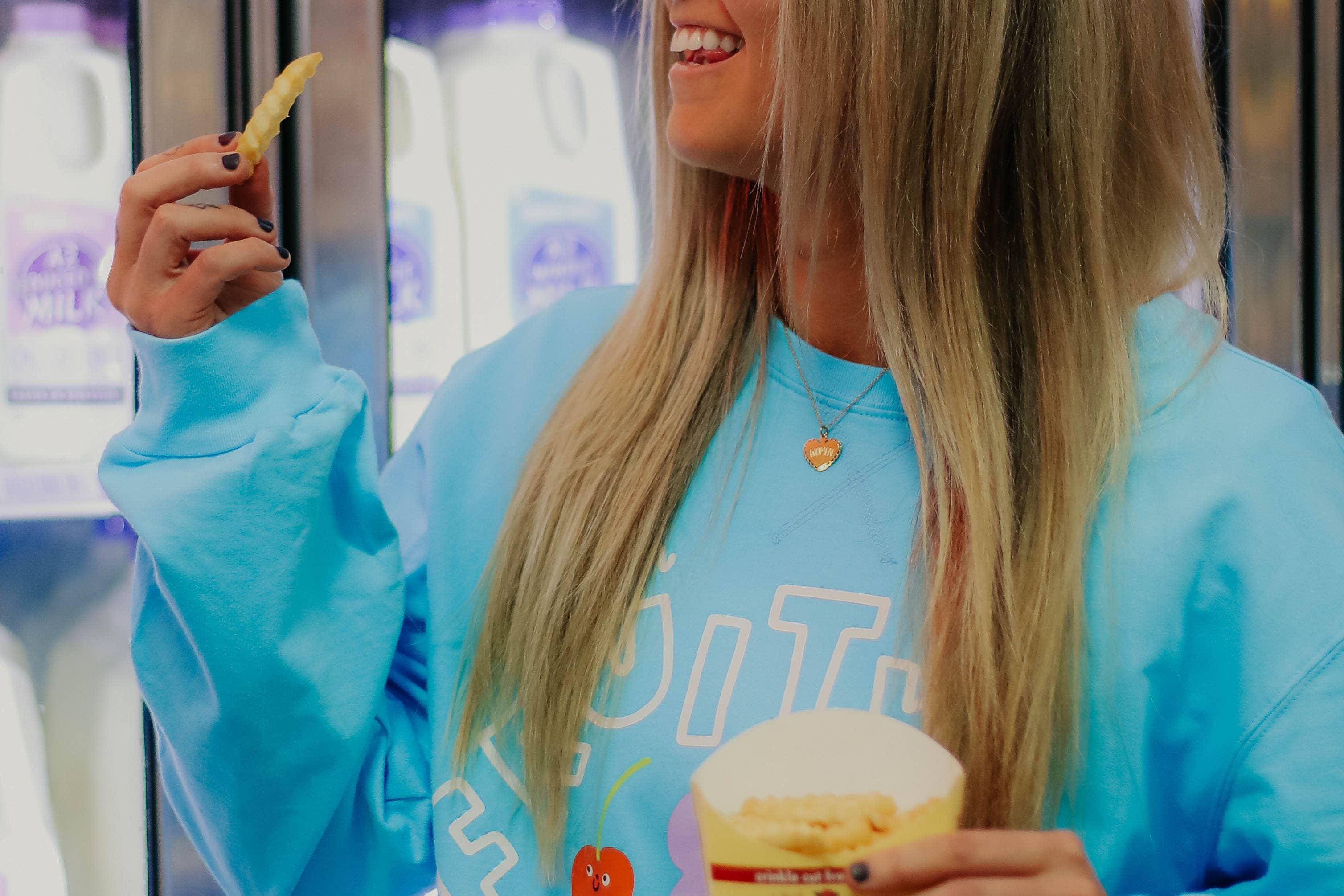 The Peach Fuzz – Großhandel Kette mit Anhänger/Charm – I Heart Damen-Halskette5