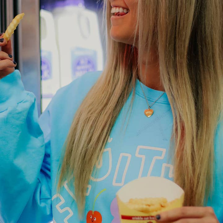 The Peach Fuzz – Großhandel Kette mit Anhänger/Charm – I Heart Damen-Halskette5