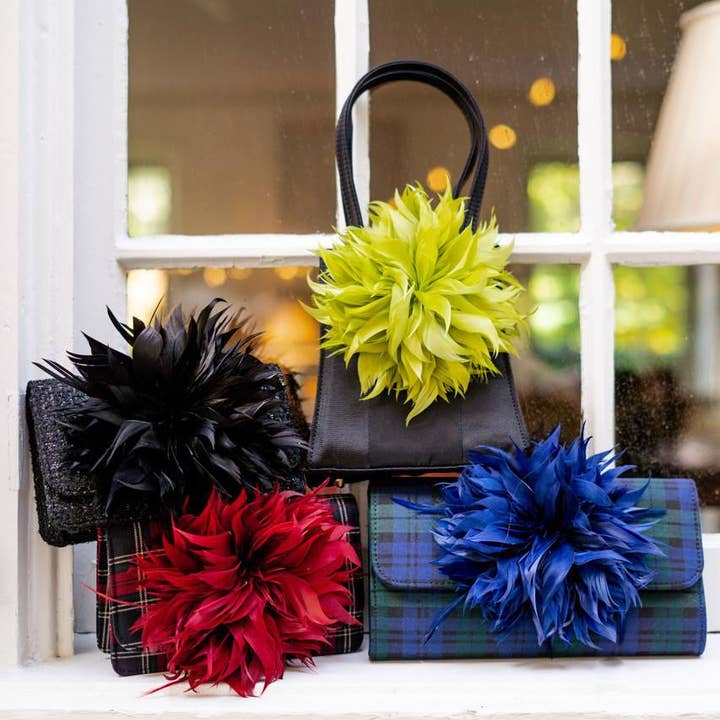 Lisi Lerch – wholesale Clutch bag – women's – COCO - Feather Clutch- WS1