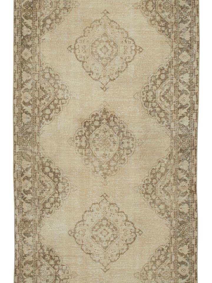 5x13 Beige Türkischer Handgefertigter Läuferteppich - 28695 für den Großhandel von RUG N CARPET