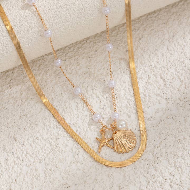 Dipped Shop - Wholesale Face/Body Chain - Sexy Snake Chain Pearl Waist Chain DP25D738