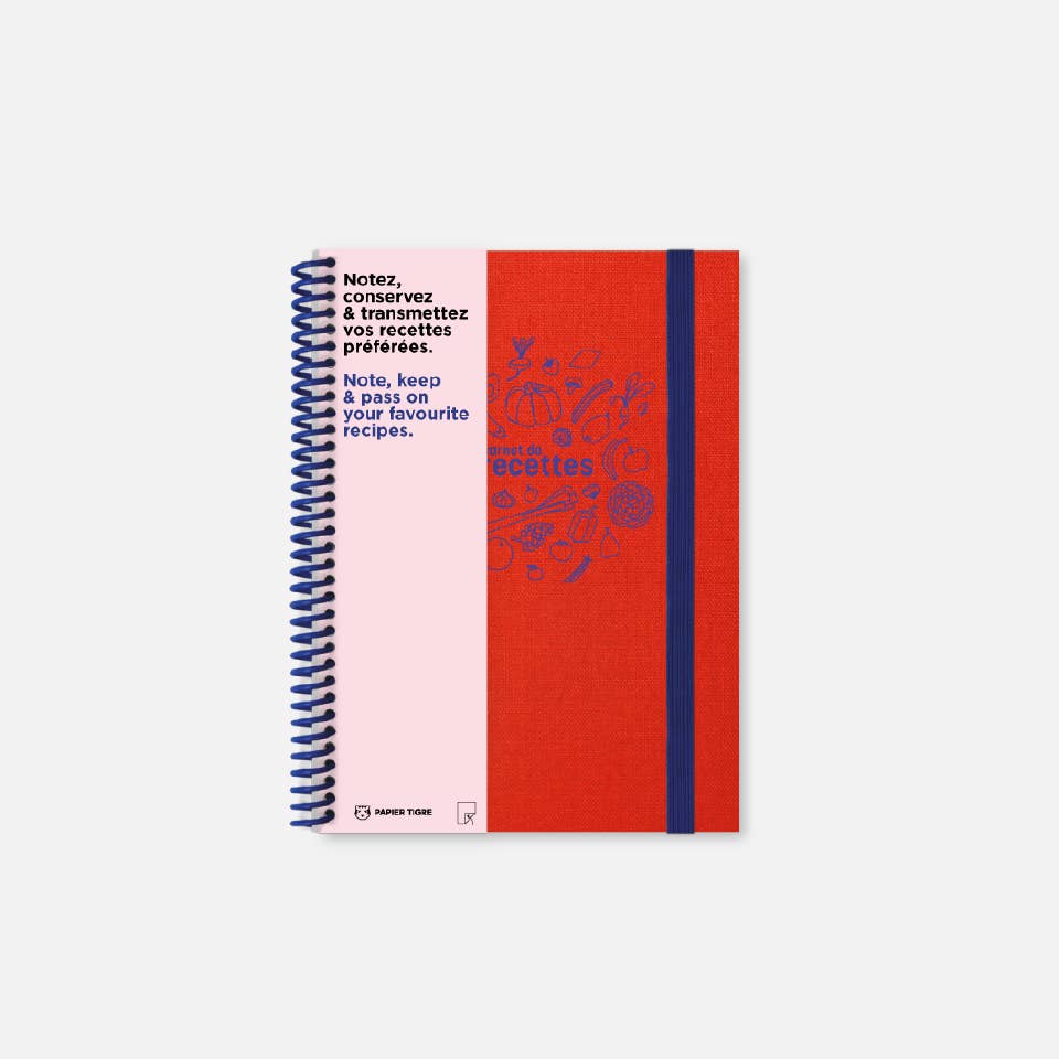 Papier Tigre - Wholesale Notebook - Recipes Notebook0