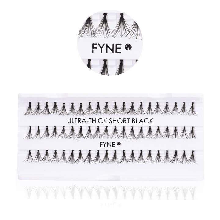 Fine Lines (UK) Ltd - Wholesale False/fake eyelashes - Ultra Thick Individual Eyelash Extensions - SHORT 626-011