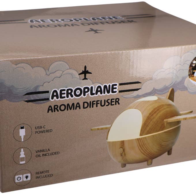 Aeroplane - Aromatherapy Diffuser for wholesale by The Diabolical Gift People - Novelty Gifts, Christmas Gifts
