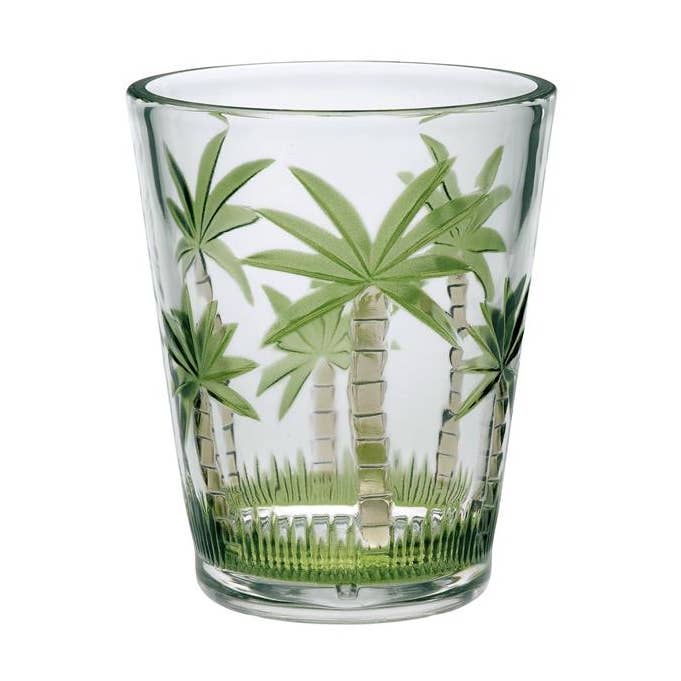 LeadingWare - Vente Verre/tasse - AC-0501 - Gobelet en acrylique de 15 oz de la série de palmiers DOF0