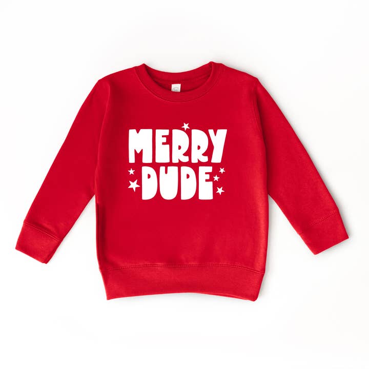 Merry Dude Kids Pullover Sweatshirt    for wholesale by Benny & Ray Apparel