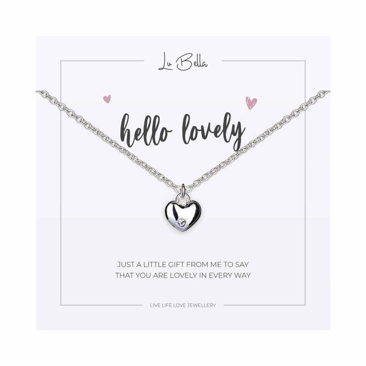 Collar Hello Lovely Sentiments para venta al por mayor de Lu Bella