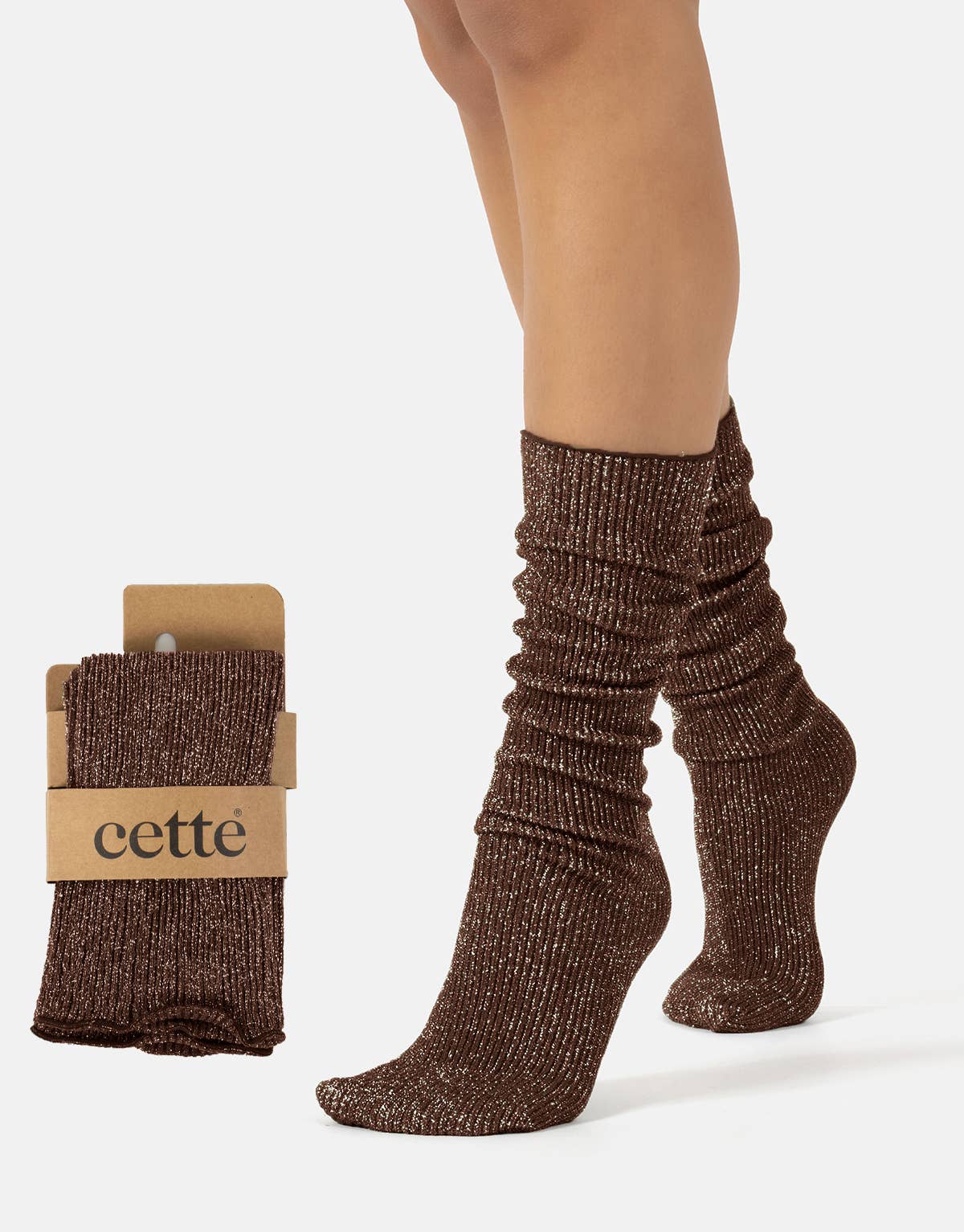 Cette - Wholesale Socks - Women's - Ribbed Socks, Shiny Socks for Women, Dresses for Women67