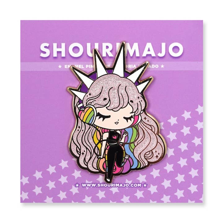 Enamel Pin Prism Musik für den Großhandel von SHOURIMAJO