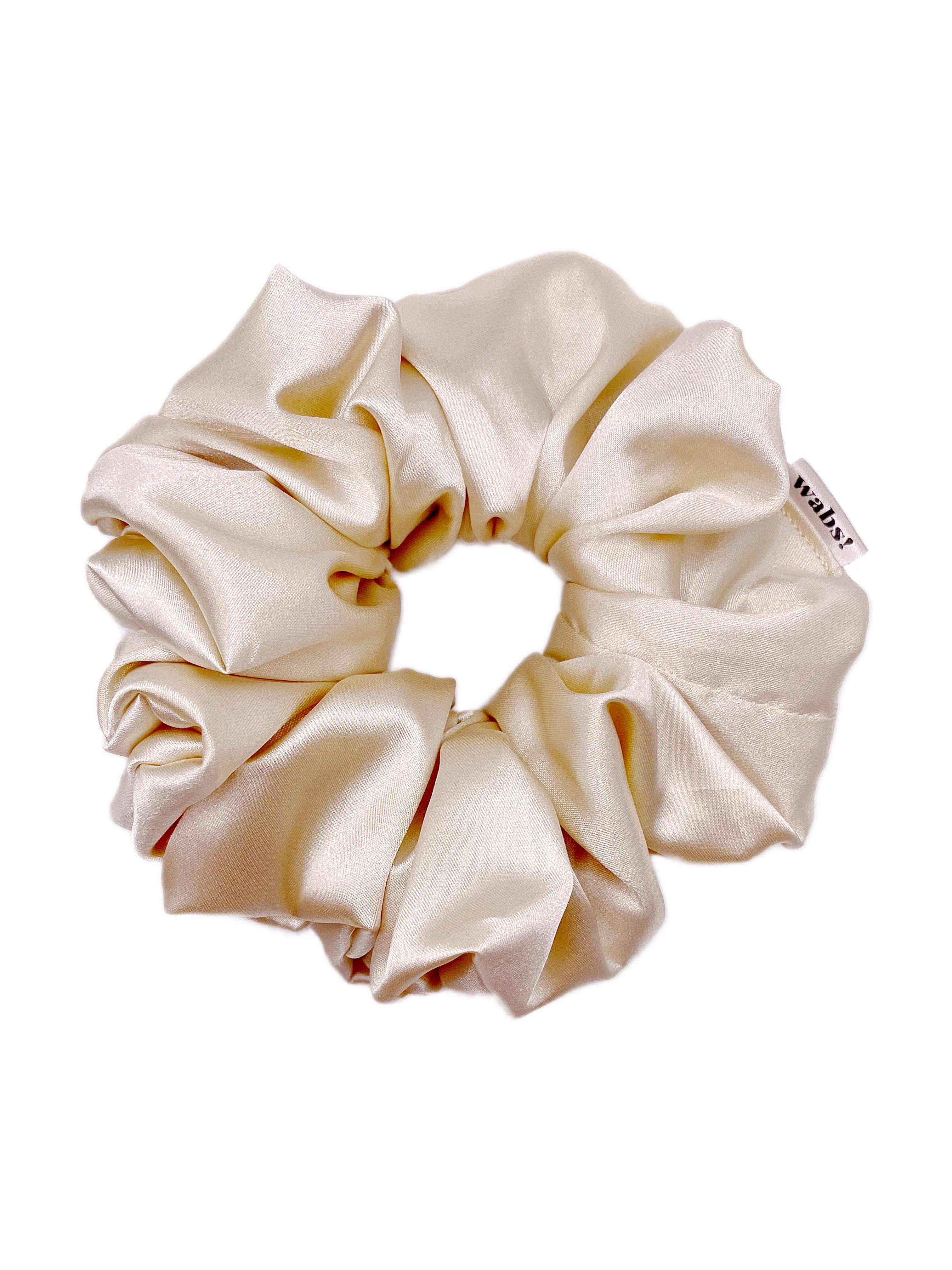 What a bun! - Wholesale Scrunchie - Women's - Champagne Cream Scrunchie0