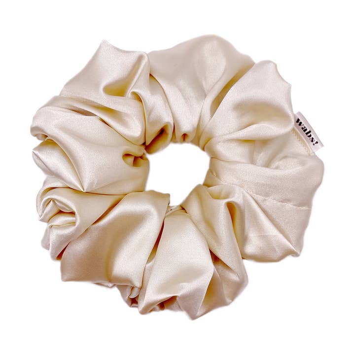 What a bun! - Wholesale Scrunchie - Women's - Champagne Cream Scrunchie