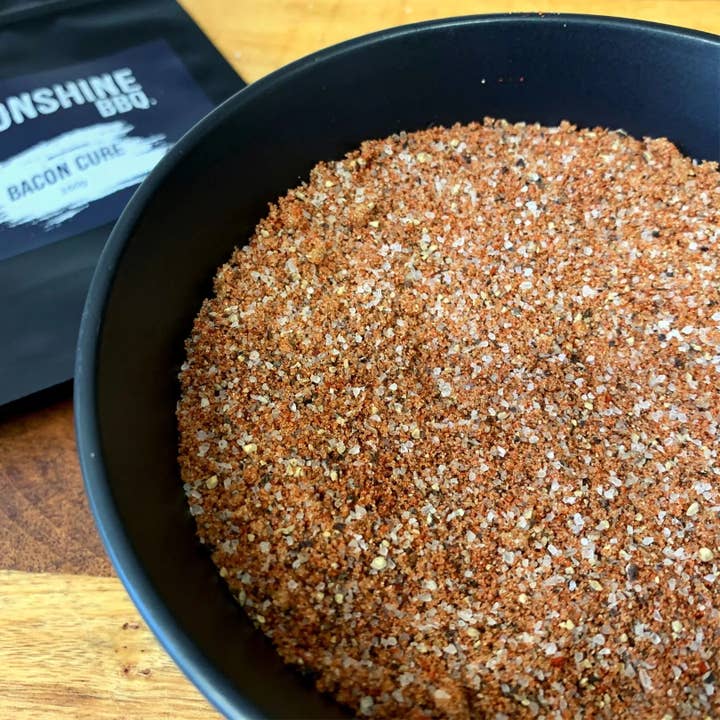 Moonshine BBQ - Wholesale Rub - Moonshine BBQ Bacon Cure - 160G