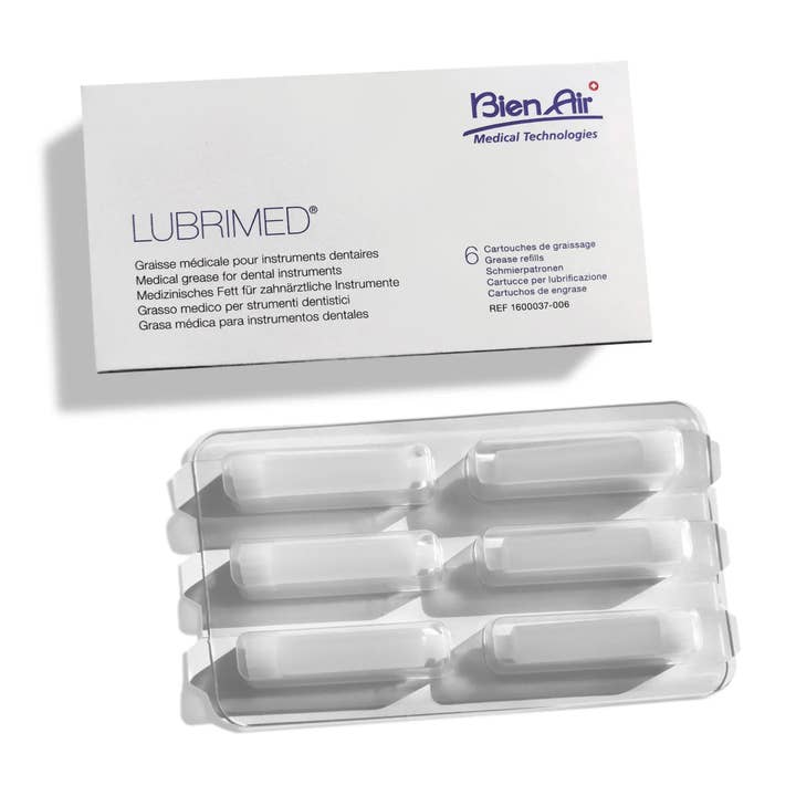 My Podologie - Wholesale Nailcare Set - Lubrimed - Instrument Lubrication - Set of 6 Cartridges - Bien Air