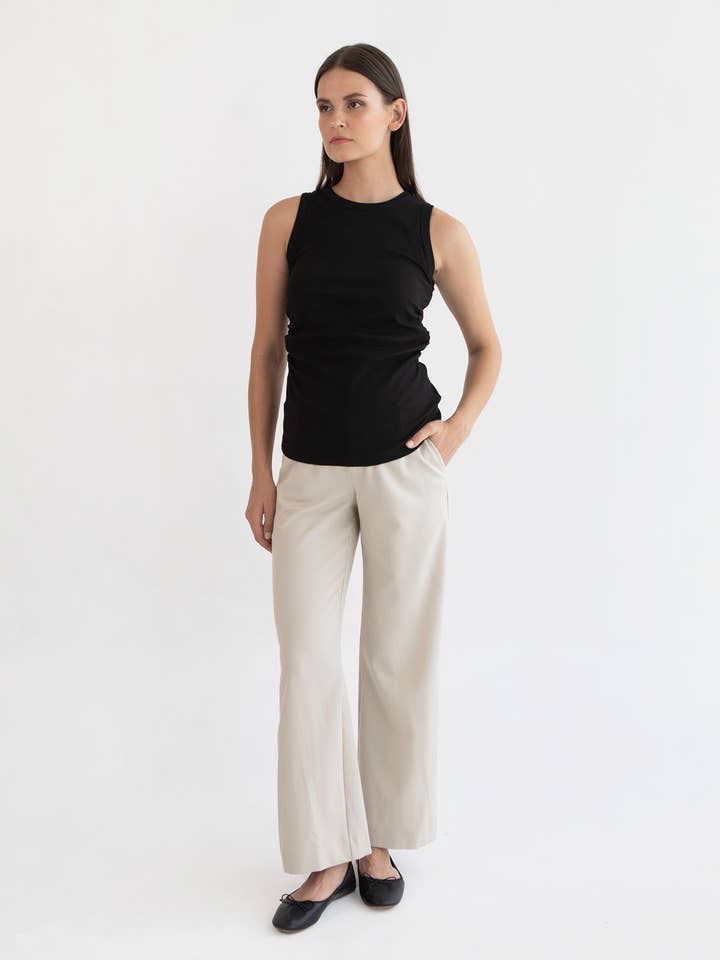 Soho Straight Maternity Pants for wholesale by Soon Maternity