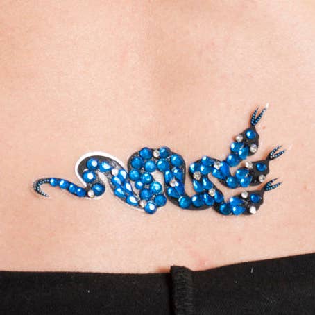 Western Fashion - Vendita all'ingrosso Tatuaggi temporanei - 1111 - Tatuaggio Lombare - Serpenti0