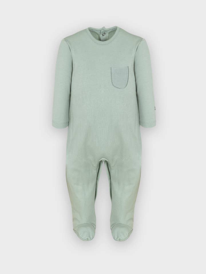 Minhon - Wholesale Jumpsuit - Baby - TRENDY ORGANIC babygrow with pocket
