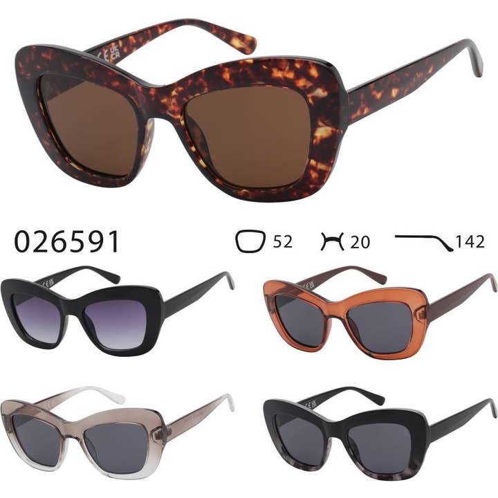 City Vision - Wholesale Sunglasses - Women's - 026591 (12 Pcs/Pack)