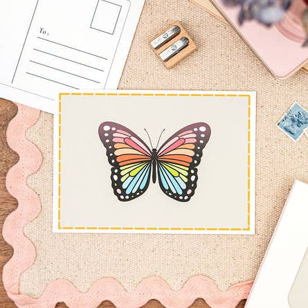 Set di Cartoline di Saluto con Farfalle per la vendita all'ingrosso da parte di Sjstationery