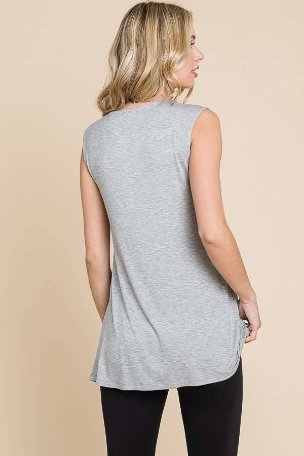 Culture Code - Wholesale Tunic - Women's - CAK1627 - SEMI FLARE DOUBLE LAYERED TANK7