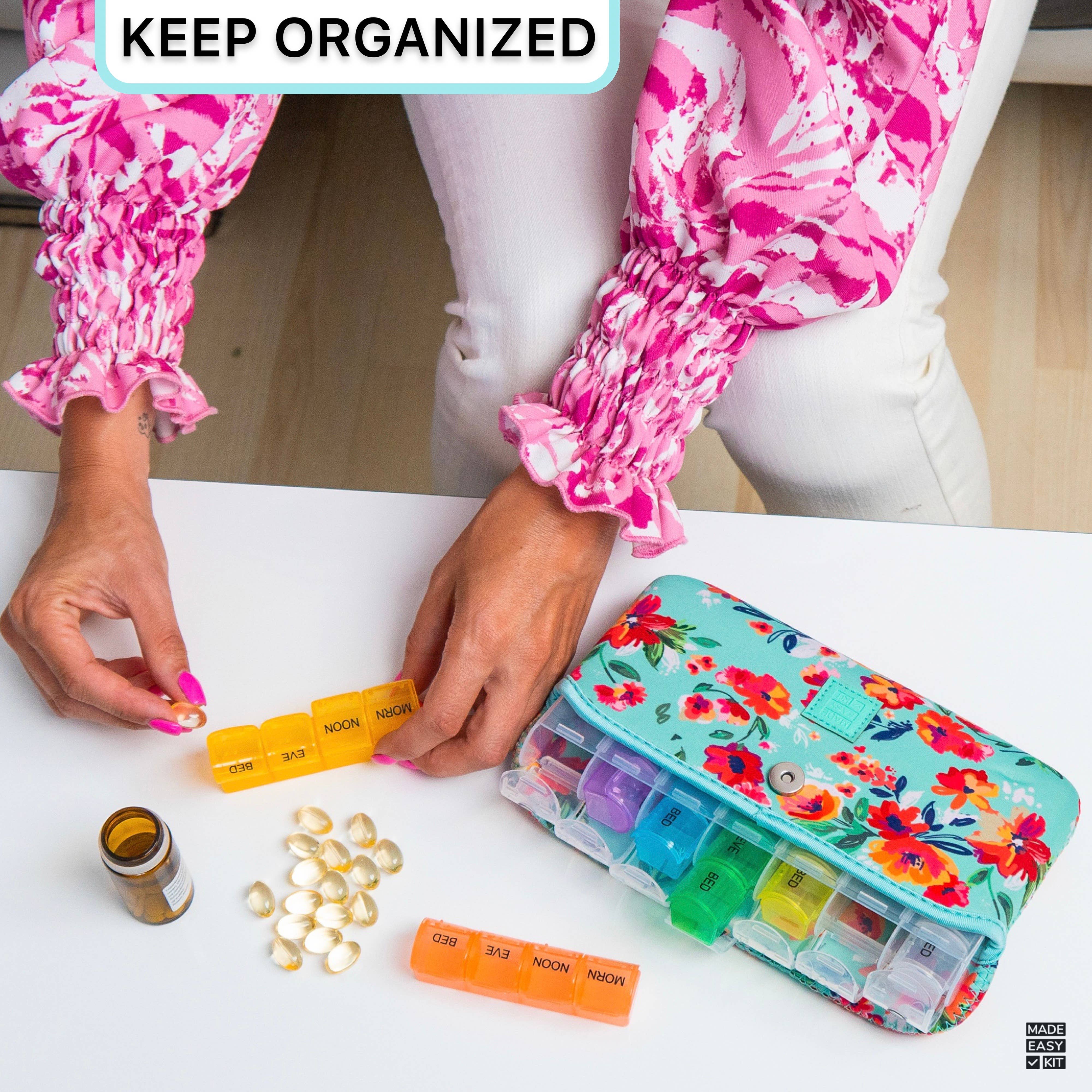 MADE EASY KIT – wholesale Pill organiser – Made Easy Kit Pill Case Large 7-Day / 28 Compartments52