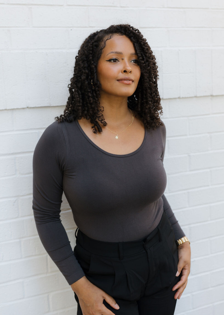 ELIETIAN - Vente Haut en maille – femme - Manches longues réversibles - Coupe incurvée39