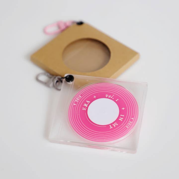 Rock Laser Scissor Studio - Wholesale Keychain - Unisex - CD Cover Keychain for Scannable Music Disk w/ NFC Chip/ Tag9