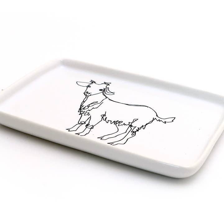 Lenny Mud - Wholesale Decorative Tray - Goat Rectangular Tray3