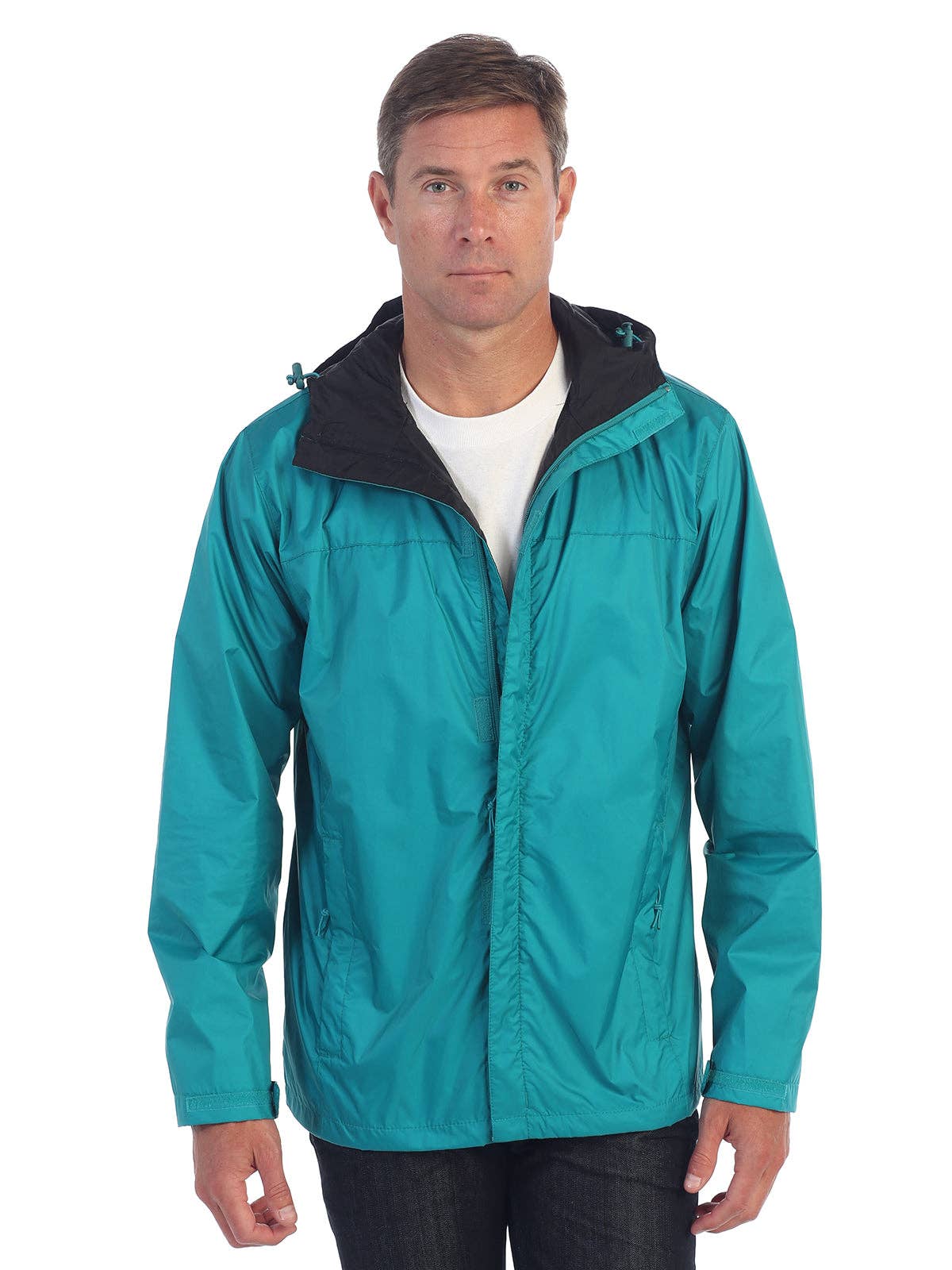 b-one inc - Venta al por mayor Chaqueta - Hombre - Chaqueta impermeable para hombre con capucha y cierre completo GBJA94515