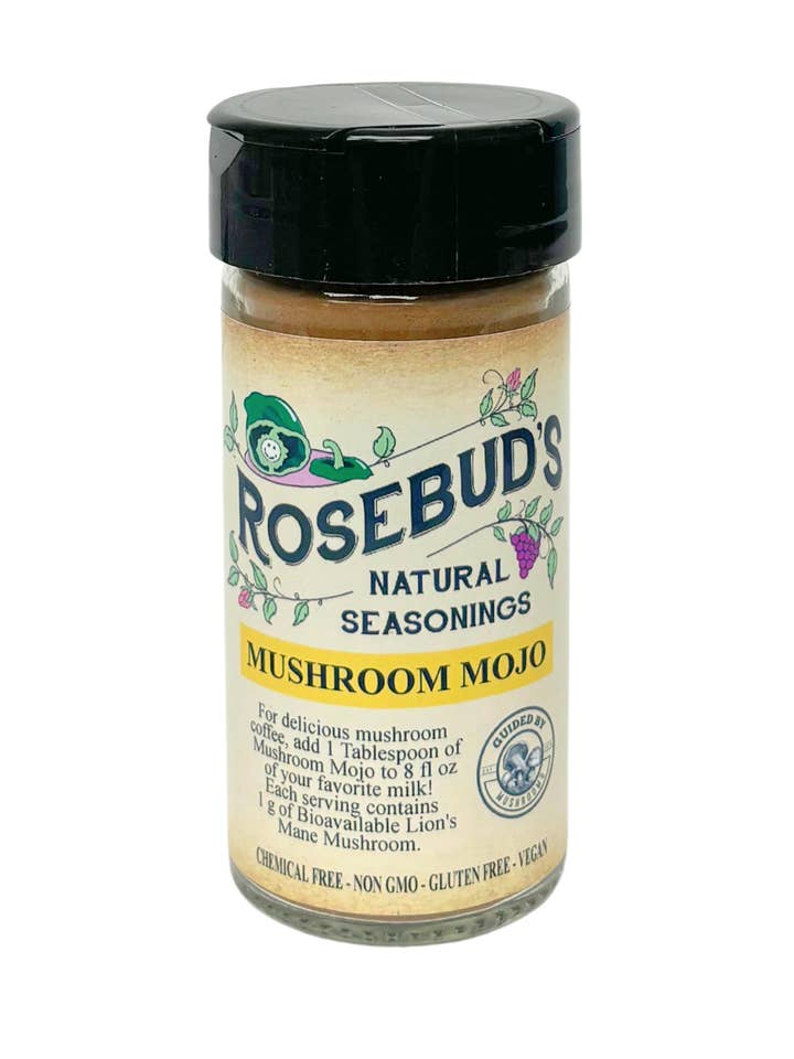 MOJO AUX CHAMPIGNONS pour la vente par Rosebud’s Real Food