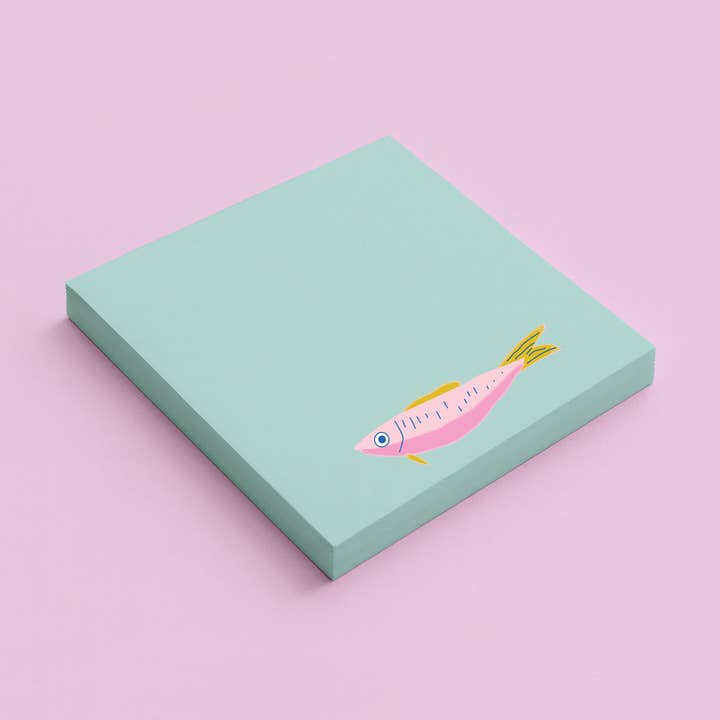 Fish Sticky Note for wholesale by Via Luma