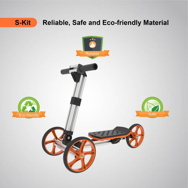 as Pic KidRock Constructible Kit 20 in 1 Kids Balance Bike No Pedals Toys for 1 to 4 Year Old Engineering Building Kit Kids Sit/Stand Scooter Most Popular S-Kit (Not Electric) for wholesale on Faire5