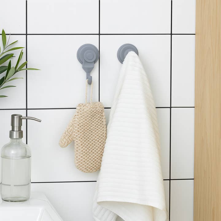 Evideco French Home Goods - Wholesale Wall Hook - Suction Cup Hooks 2-Pack - Strong Vacuum Hold13