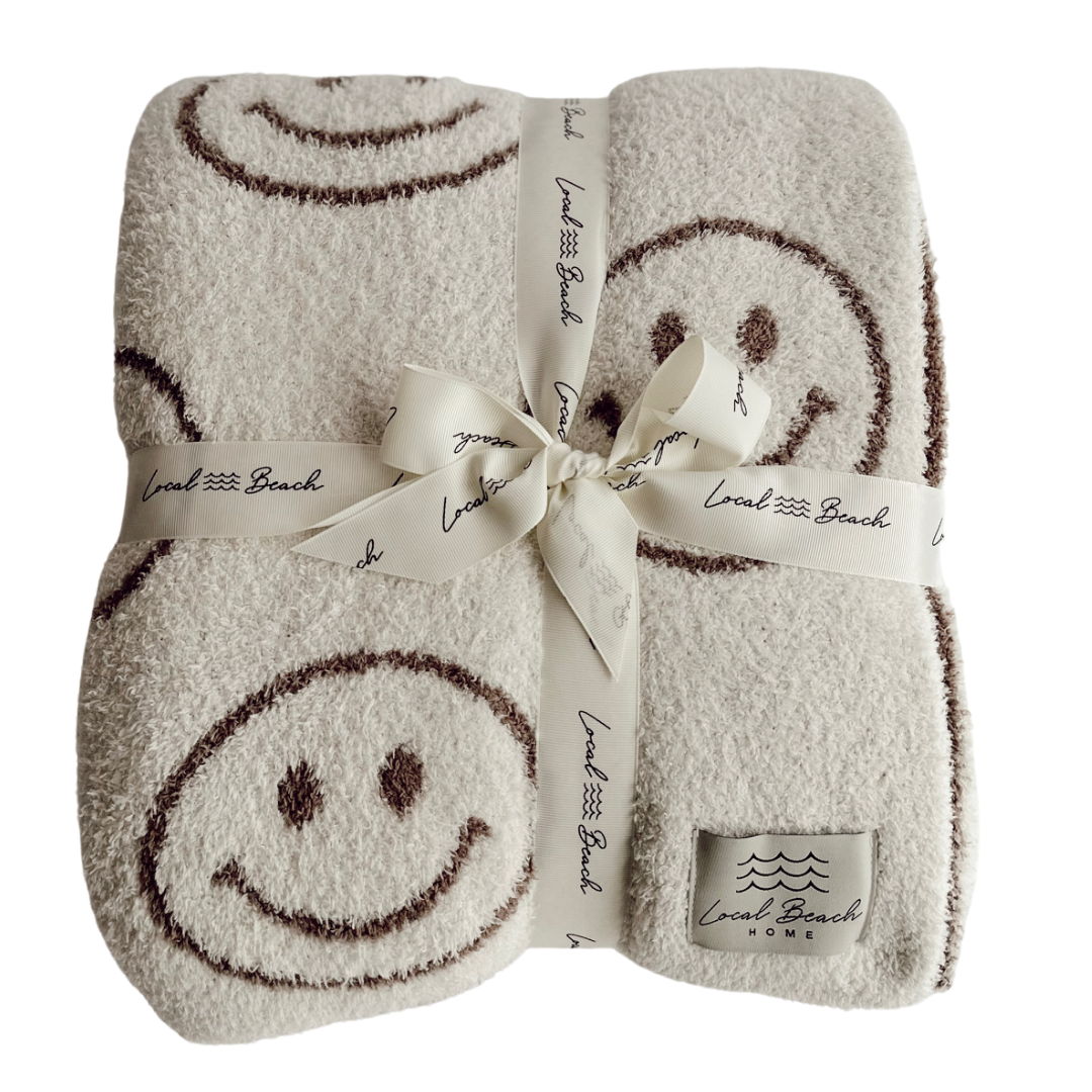 Local Beach - Wholesale Bedding Blanket - Kids & Baby - Baby Smiley Luxe Blanket4