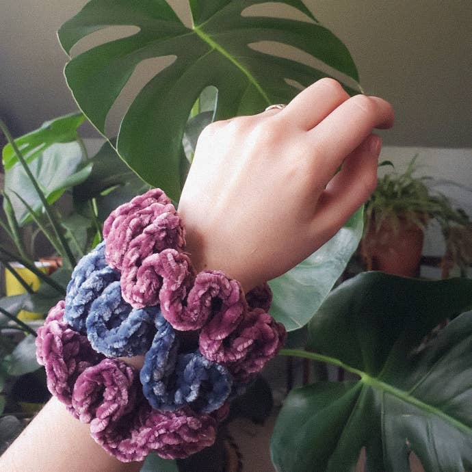 The Hook Up Crochet Co. – Großhandel Bastelset – Scrunchie Häkelset