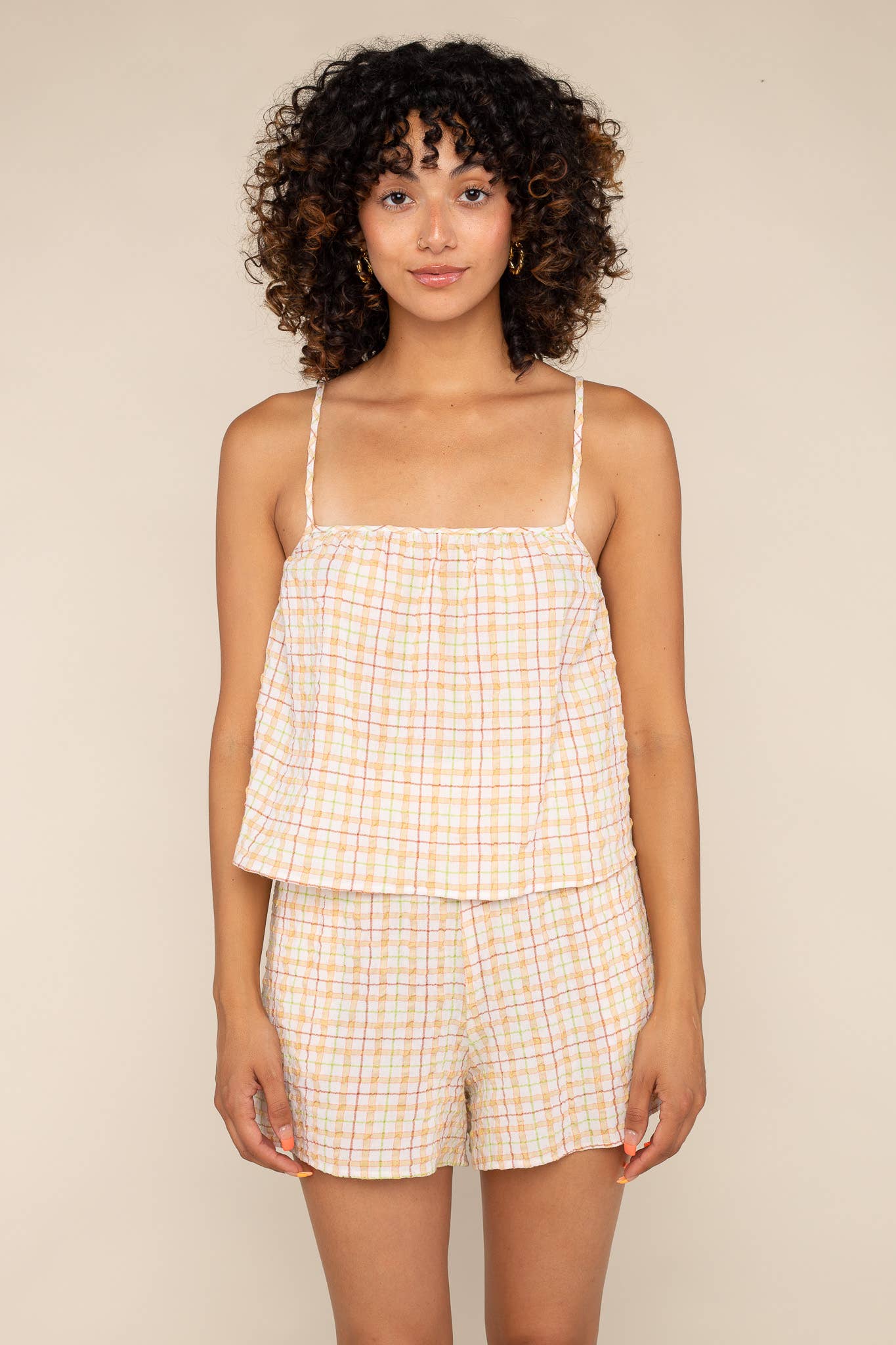 Ivory Yellow Lime Deadstock A-Line Blouse for wholesale on Faire