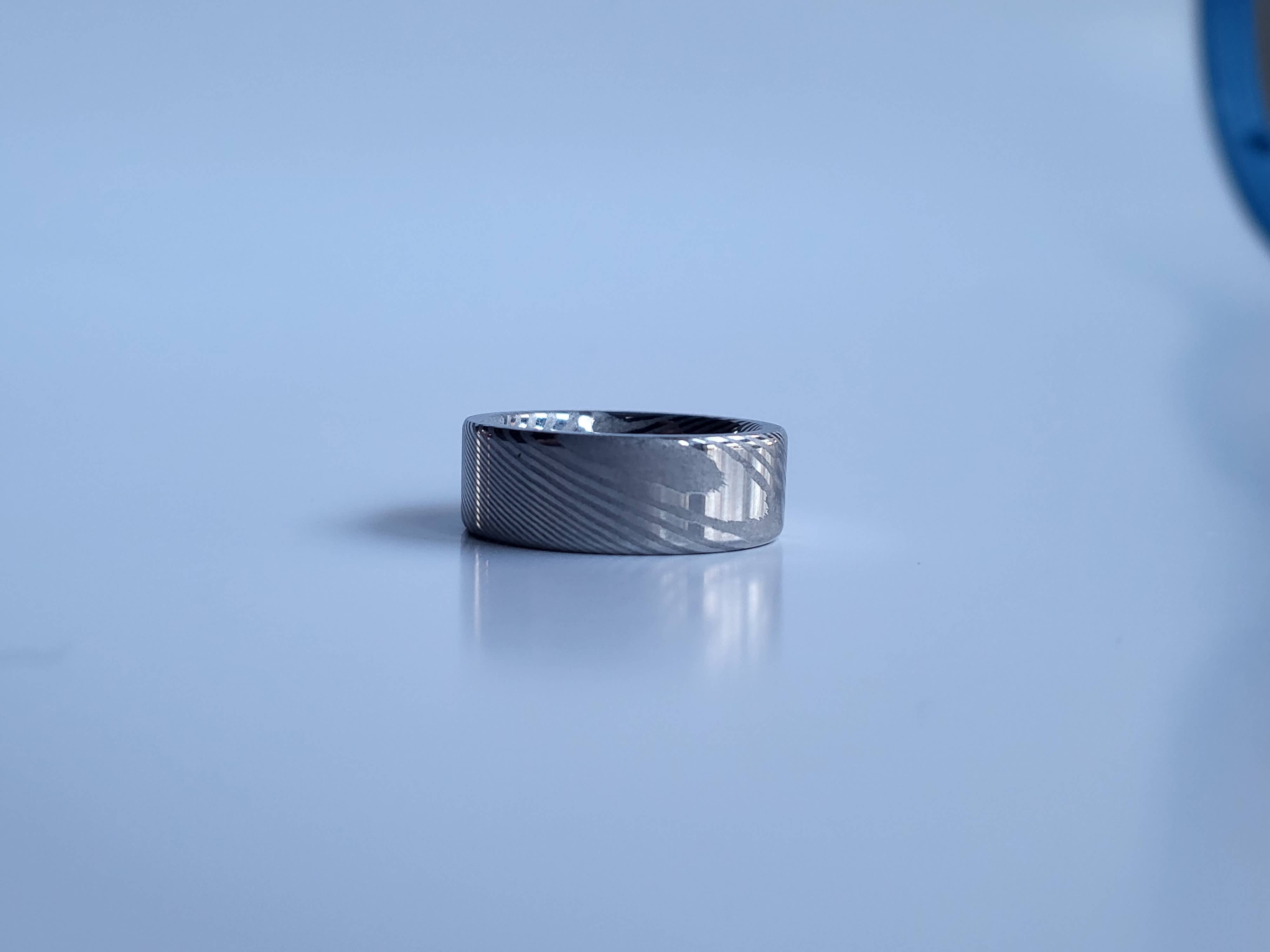 Natural Evolution Design - Wholesale Band/Stacked Ring - Damascus Steel Ring3