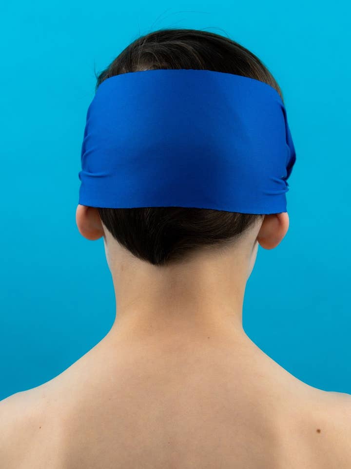 Waterplops - Wholesale Swimming goggles – Kids & Baby - Children's Solid Blue Diving Mask1