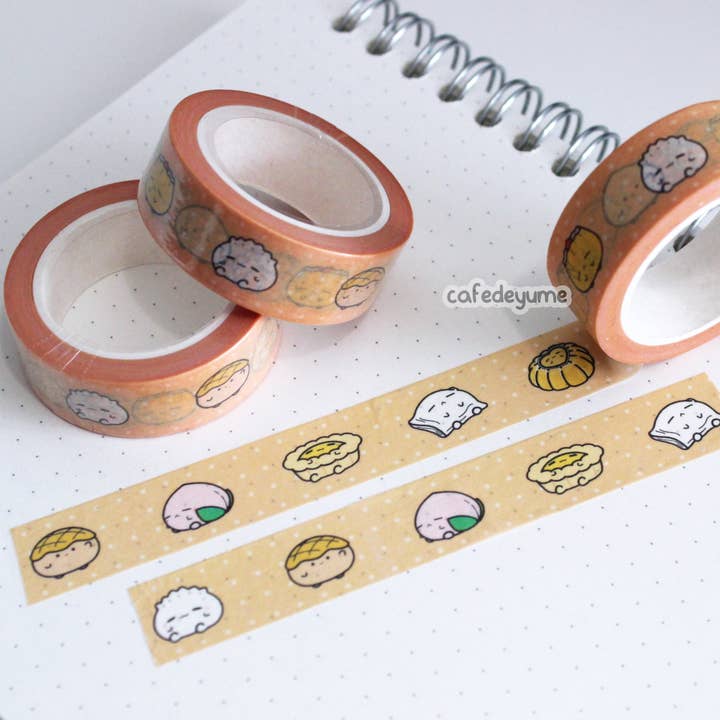 Dim Sum Buddies Washi for wholesale by Cafe De Yume