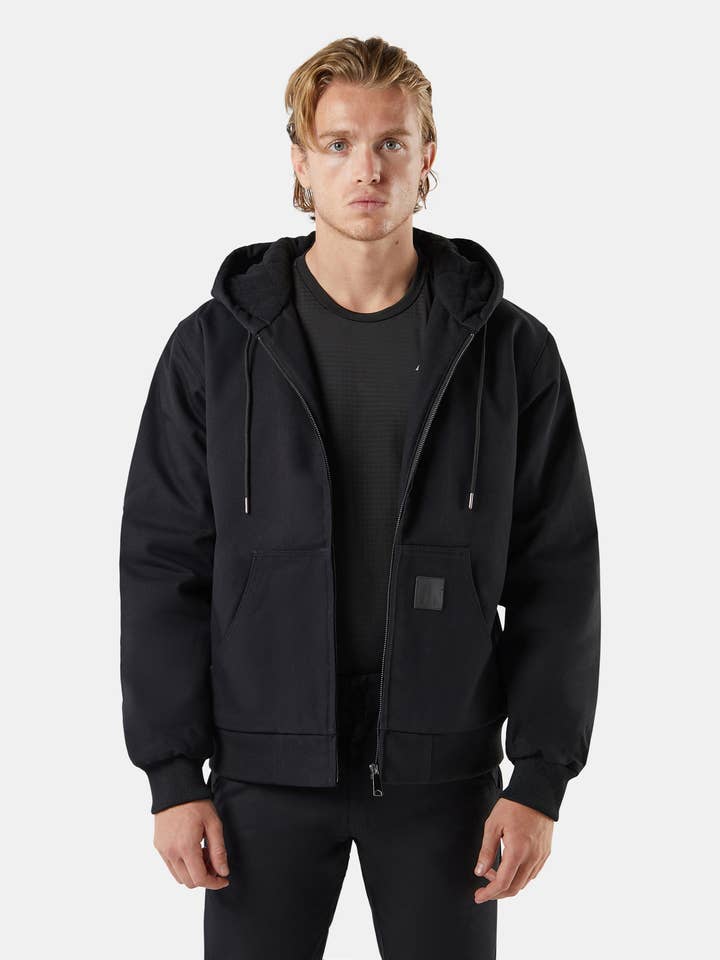 BAD WORKWEAR - Wholesale Jacket - Men's - BAD MICHIGAN â„¢ HEAVY-DUTY COTTON CANVAS HOODED JACKET