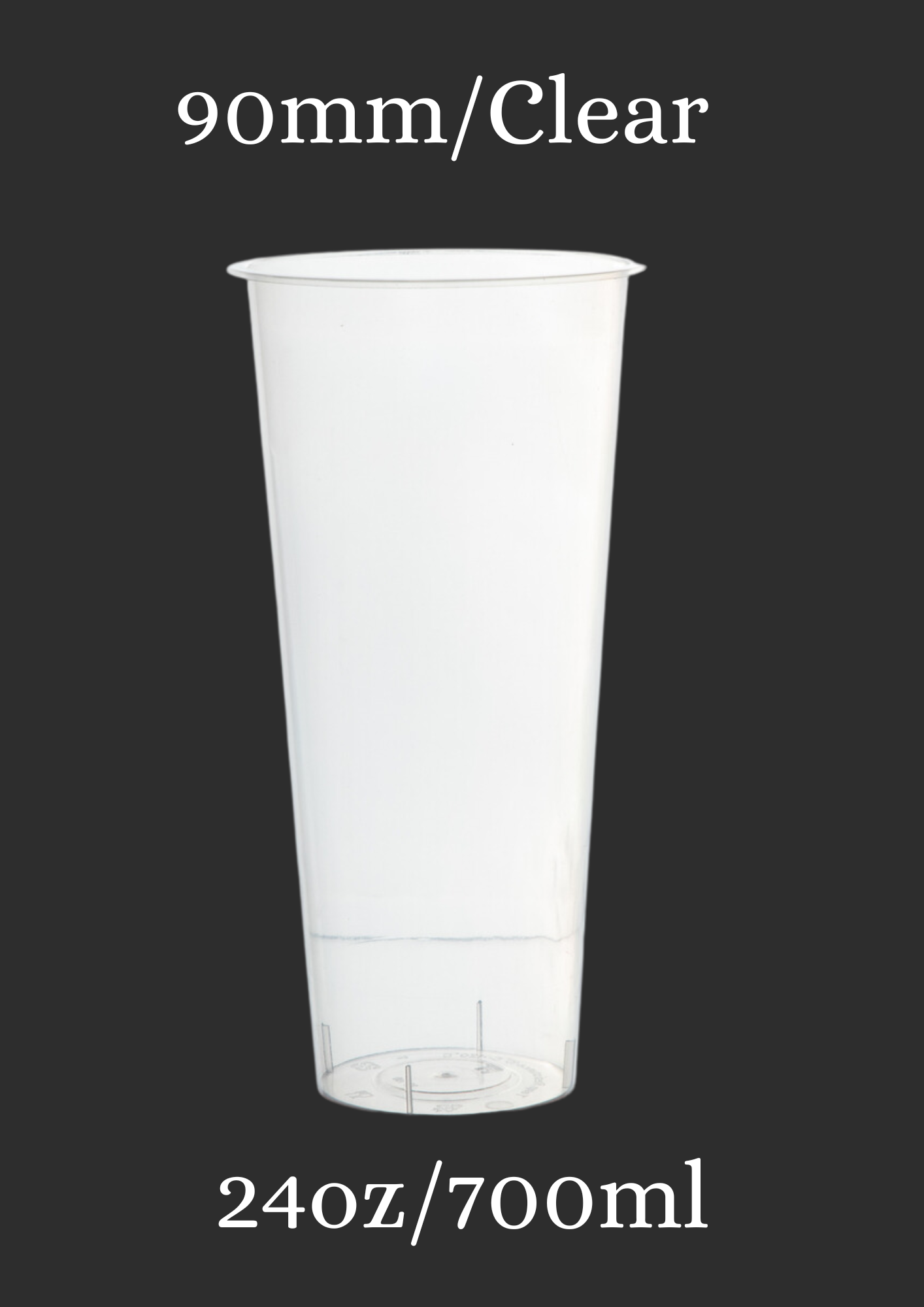 UNIMIX FLORAL - Wholesale Drinking Glass/Cup - PP Thick Plastic Cup&Lid 90mm In Various Sizes&Types 50/PK2