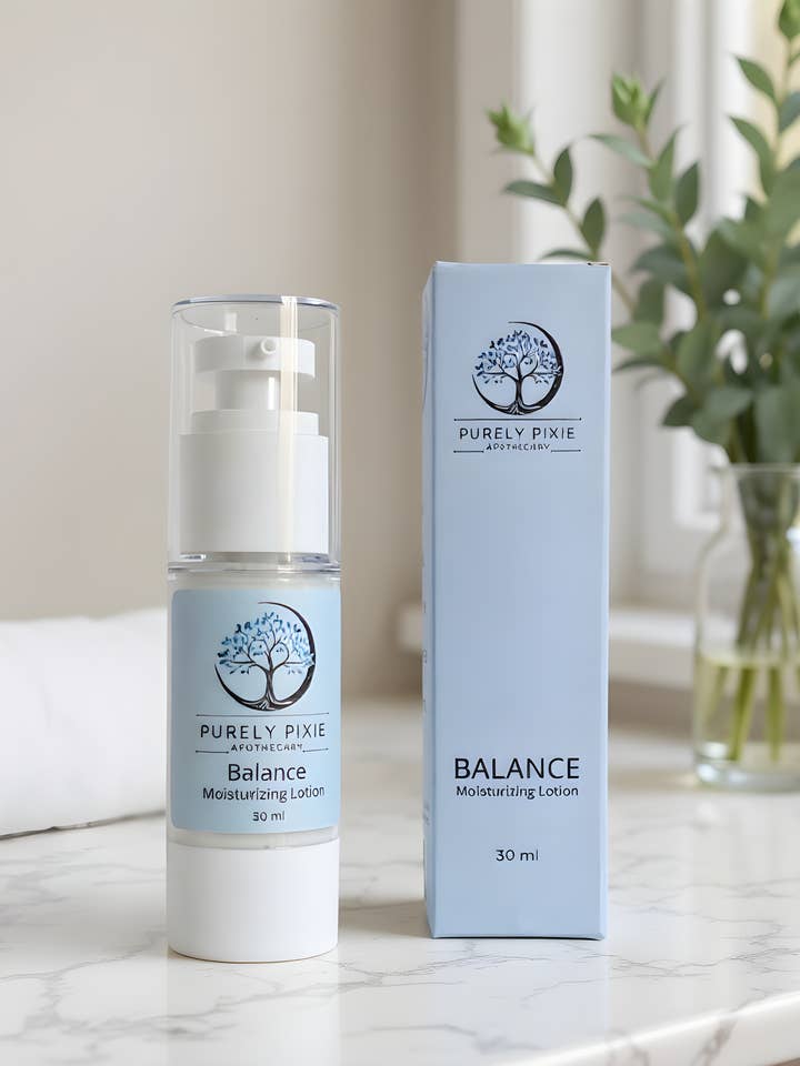 BALANCE Moisturizing Face Lotion for wholesale by Purely Pixie Apothecary