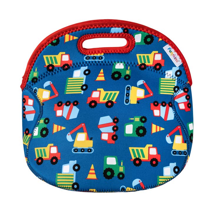 Grand sac à lunch lavable en machine pour enfants - Construction pour la vente par My Funkins